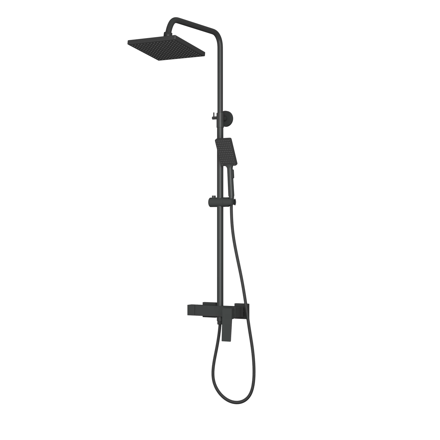 Душевая система RUSH Тира (Thira) без излива (TR3635-40Black) - фото 1