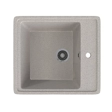 Мойка MIXLINE ML-GMS10 СТАНДАРТ прямоугольная, светло-серый (310), 460*505*190мм (551127)