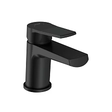 Смеситель для раковины CERSANIT CITY однорычажный черный (68396)