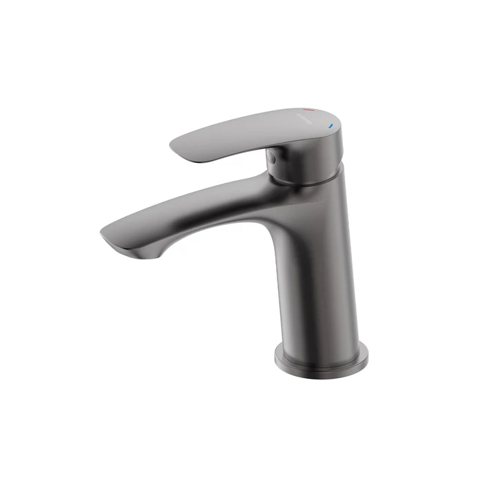 Смеситель для умывальника, графит, Rora, Milardo, RORGM00M01 - фото 1