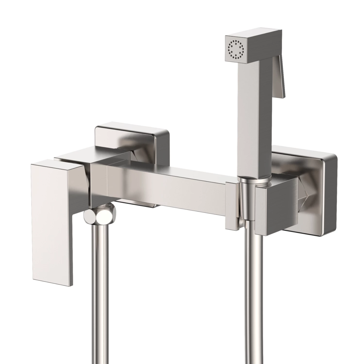 Смеситель Splenka настенный с гигиеническим душем (S98.51.05) - фото 1