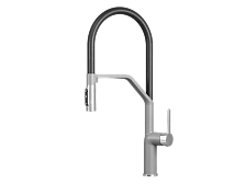 Смеситель для кухни GRANULA (9012, АЛЮМИНИУМ)