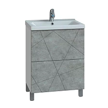 Тумба VIGO Geometry 600-0-2 бетон под раковину Ц0000005953 (Como) (015 бетон)