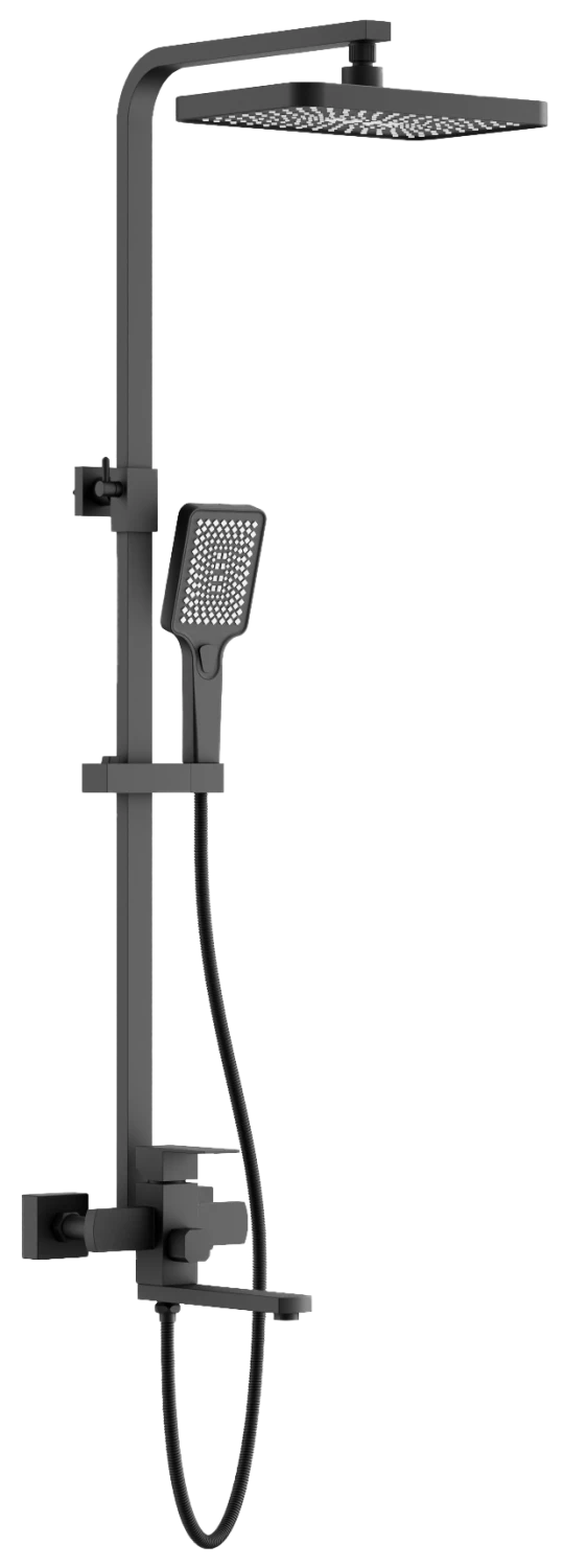 Душевая система BELZ цвет: черный (B24817-7) - фото 1