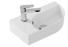 Раковина Cersanit  подвесная CAMEO 45 левая 1 отв. (63405)