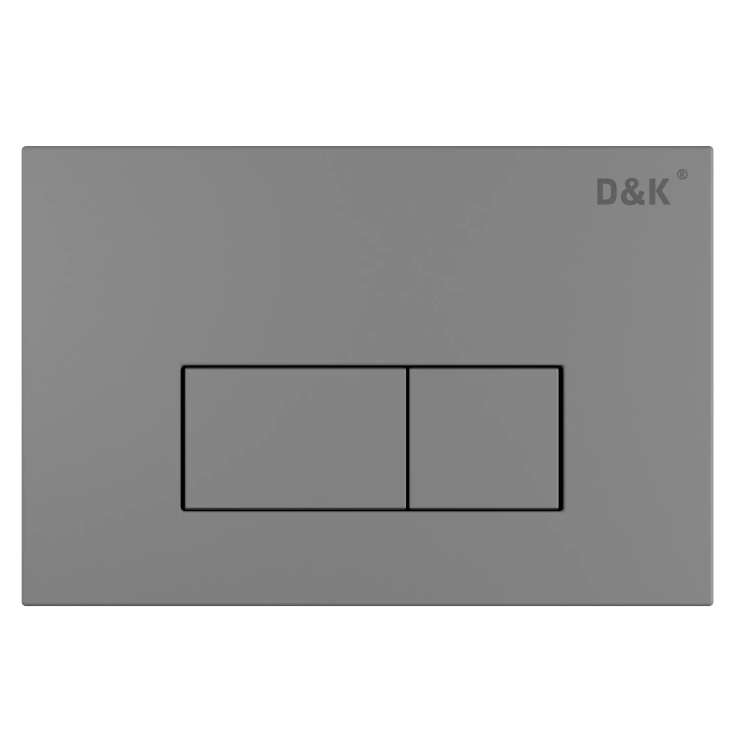 Клавиша смыва DQ Rhein графит (арт.инсталл DI8050127) (DB1499006)