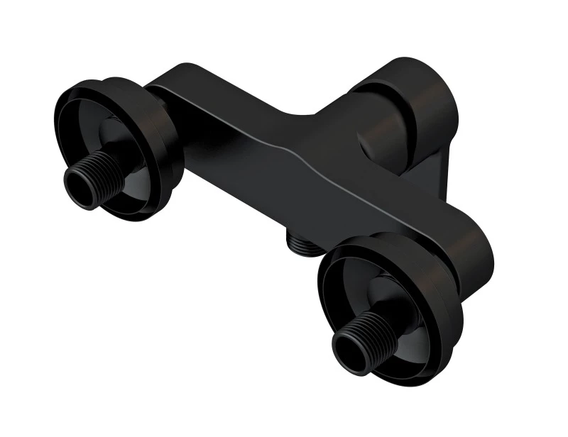 Смеситель для душа Cersanit BRASKO BLACK однорычажный черный (63109) - фото 7