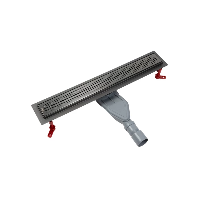 Лоток душевой IDDIS Perfex сифон 360, комбинированный затвор, перфор. решетка, 600мм, графит (975B6GM20DZ)