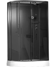 Душевая кабина Timo Premium ILMA Black 120*80*222 (ILMA902RB)
