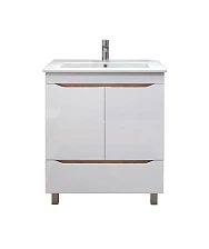 Тумба VIGO Grani 600-2-1 дуб золотой под умывальник Ц0000004928 (Элина 60) (tn.GRI.ELI.60.2D.1Y дуб золотой)