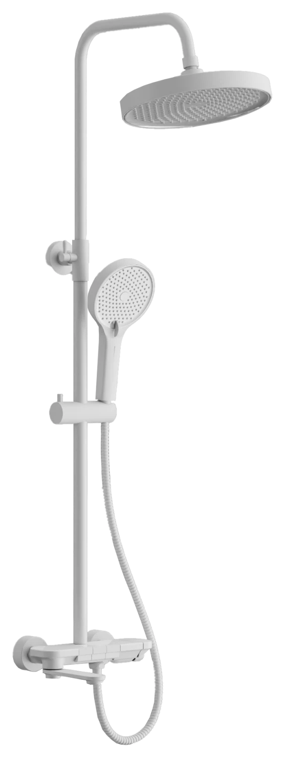 Душевая система BELZ белый (B25713-8)