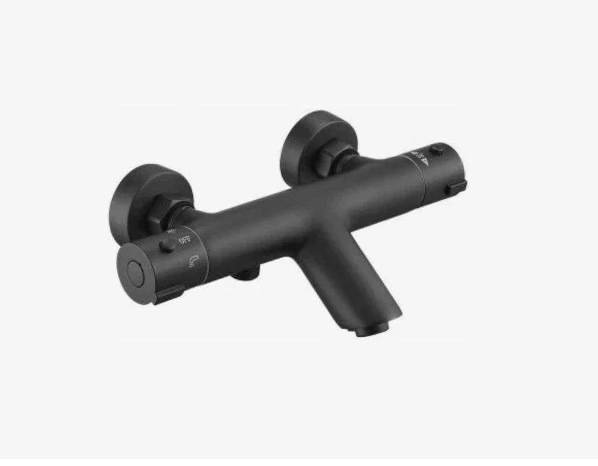 Смесител для душа ESKO с термостатом Mikros (T3054 Black) Смесител для душа ESKO с термостатом Mikros (T3054 Black) - фото 1