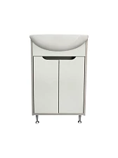 Тумба Runo Эконова 60 серо-оливковая под умывальник 00000000154 (Уют 60) (00-00004653)