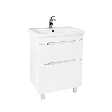 Тумба VIANT "Марсель" 2 ящика белая 430х560х820 под раковину .S-UM-COM60/1-w (COMO 60) (VMAR60CO-T2Y)