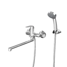 Смеситель для ванны с длинным поворотным изливом RUSH Фиджи (Fiji) (FI1835-51)