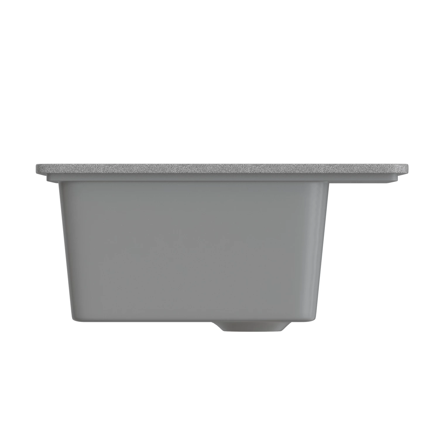 Мойка MIXLINE ML-GMS10 СТАНДАРТ прямоугольная, темно-серый (309), 460*505*190мм (551128) Мойка MIXLINE ML-GMS10 СТАНДАРТ прямоугольная, темно-серый (309), 460*505*190мм (551128) - фото 2