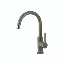 Смеситель для кухни Lemark COMFORT с подключением к фильтру питьевой воды, цвет: серый шёлк (LM3073PGS)