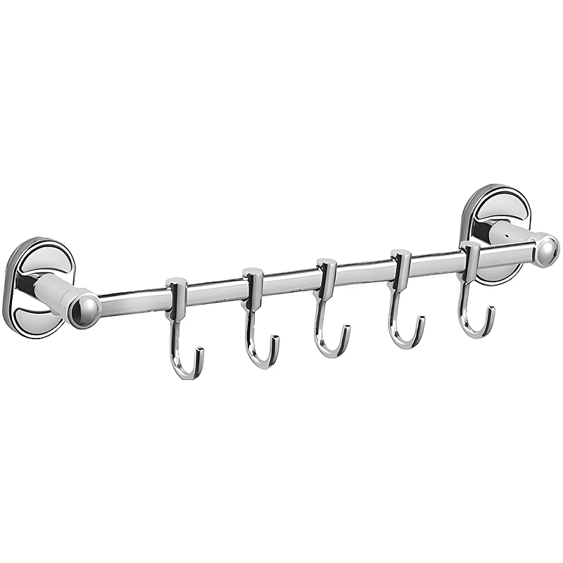 Планка с крючками HAIBA 5 крючков (HB9015-5) Планка с крючками HAIBA 5 крючков (HB9015-5) - фото 1