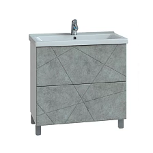 Тумба VIGO Geometry 700-0-2 бетон под раковину Ц0000005954 (Como) (016 бетон)