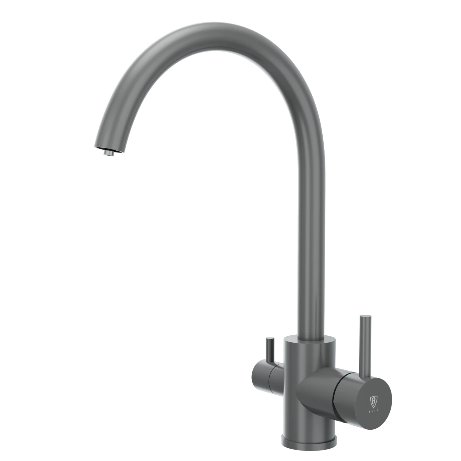 Смеситель для кухонной мойки с фильтром RUSH графит (SUS9035-37Grey) Смеситель для кухонной мойки с фильтром RUSH графит (SUS9035-37Grey) - фото 1