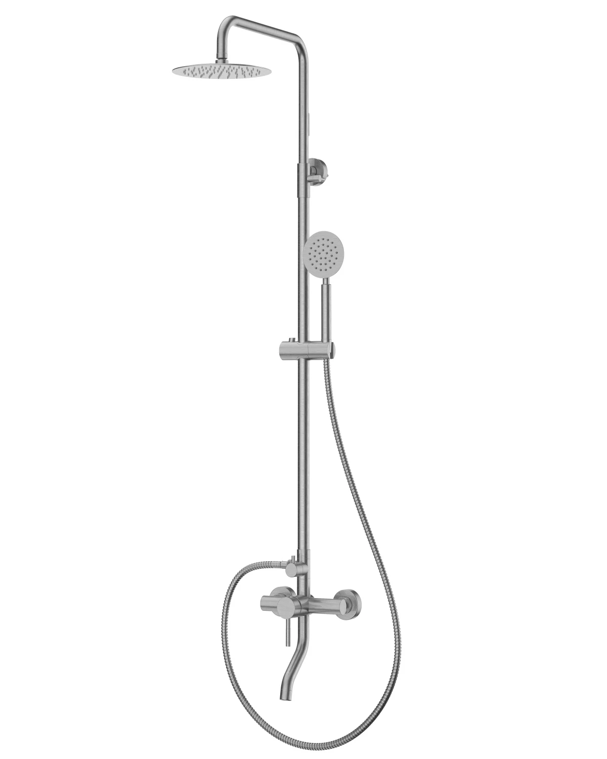 Душевая система с изливом RUSH Мелос (Melos) (SUS1101-40)
