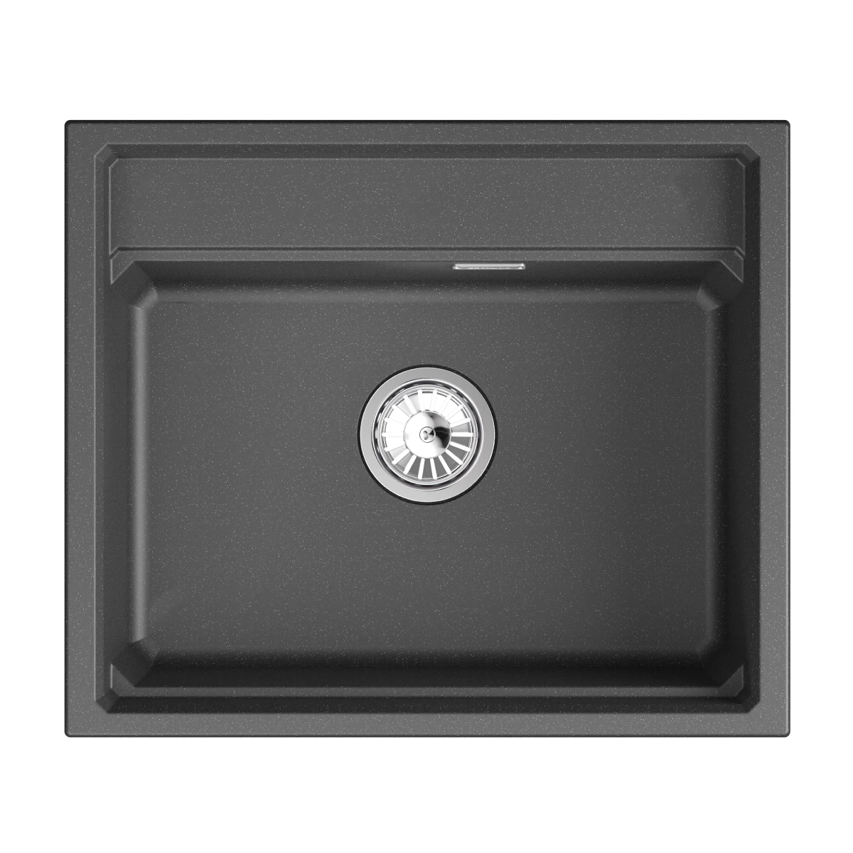 Кухонная мойка GRANULA кварц (6003i, ЧЁРНЫЙ) - фото 2
