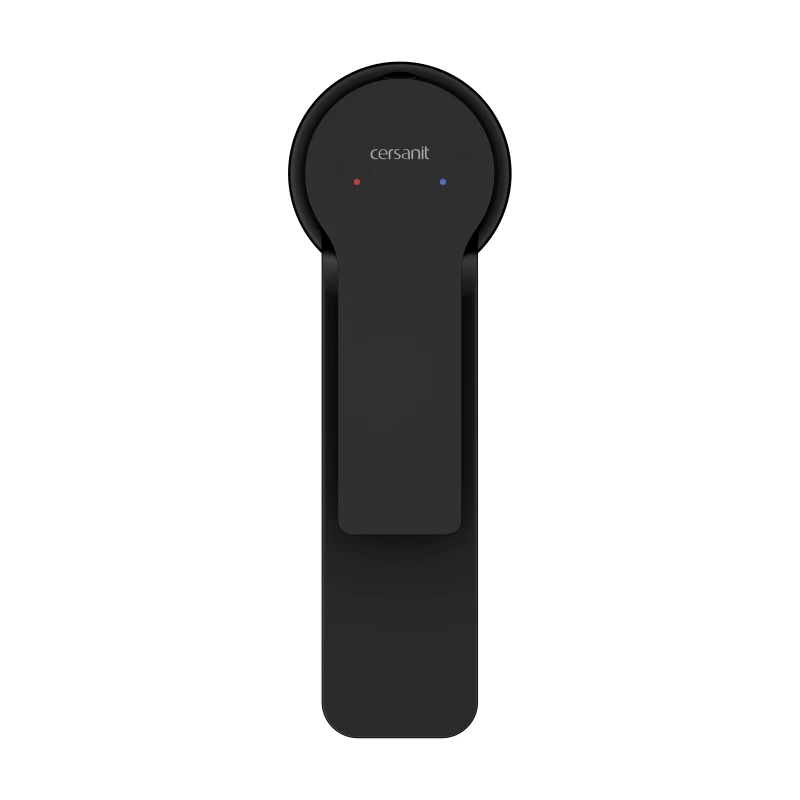 Смеситель для раковины CERSANIT VIBE однорычажный черный (68926) - фото 7