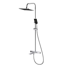 Тропическая душевая система RUSH термостатическая с изливом хром (ST4235-60)