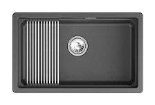 Кухонная мойка GRANULA кварц (7303iU, ЧЁРНЫЙ)