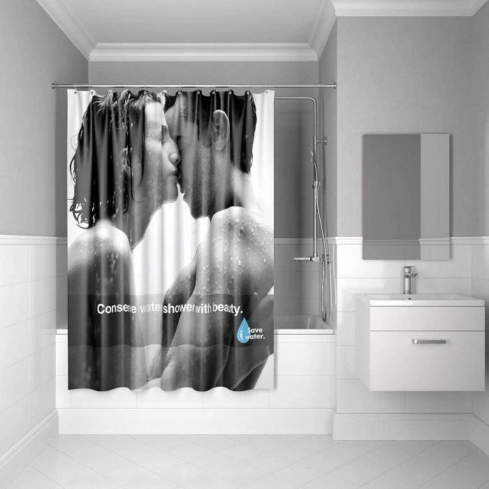Штора для ванной комнаты IDDIS Romance 200*180 см romance (SCID160P) - фото 1