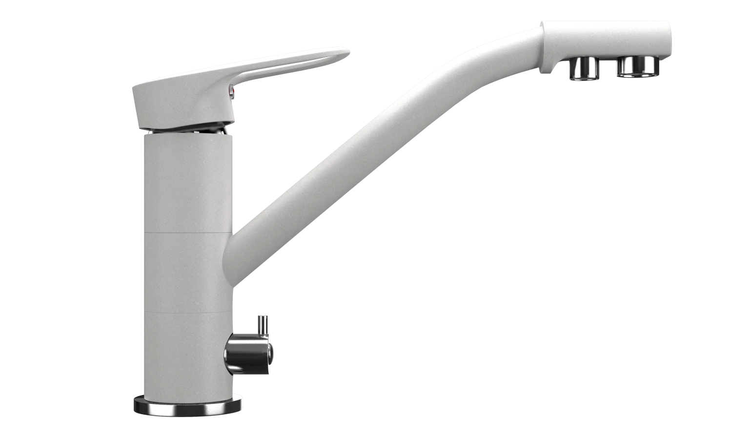Смеситель для кухни ULGRAN Classic ультра-белый (U-010-341) - фото 1