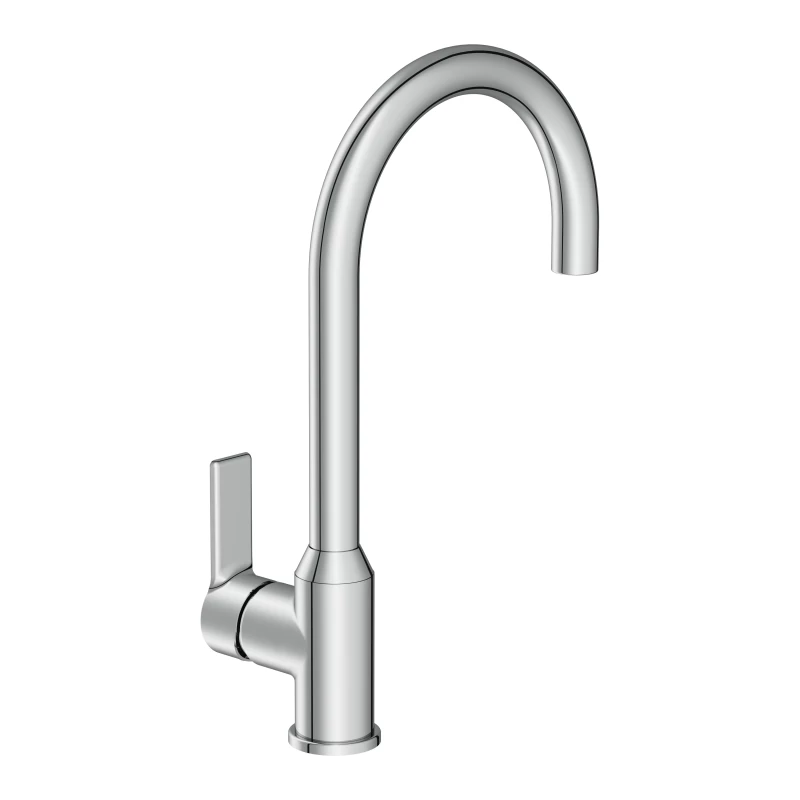 Смеситель для кухни CERSANIT VIBE однорычажный хром (68935) - фото 3