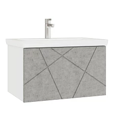 Тумба VIGO Geometry 600-0-1 навесная бетон под раковину Ц0000005953 (Como) (033 бетон)