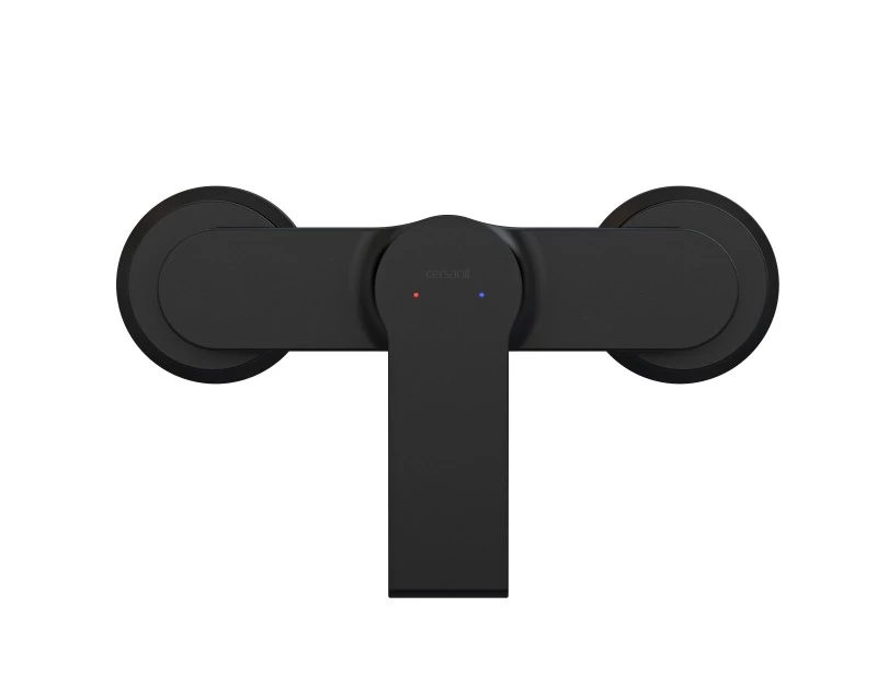 Смеситель для душа Cersanit BRASKO BLACK однорычажный черный (63109) - фото 6