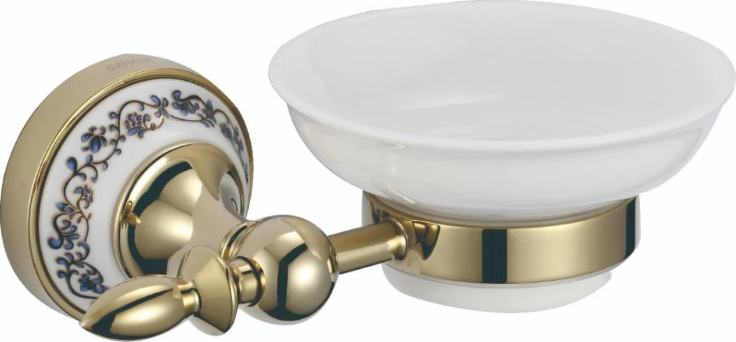 Мыльница керамическая с настенным держателем Savol 68b (S-06859B)