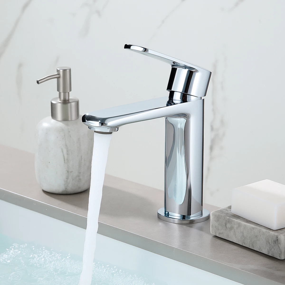 Смеситель Lemark Melior для раковины (LMF-1012B-C) Смеситель Lemark Melior для раковины (LMF-1012B-C) - фото 2