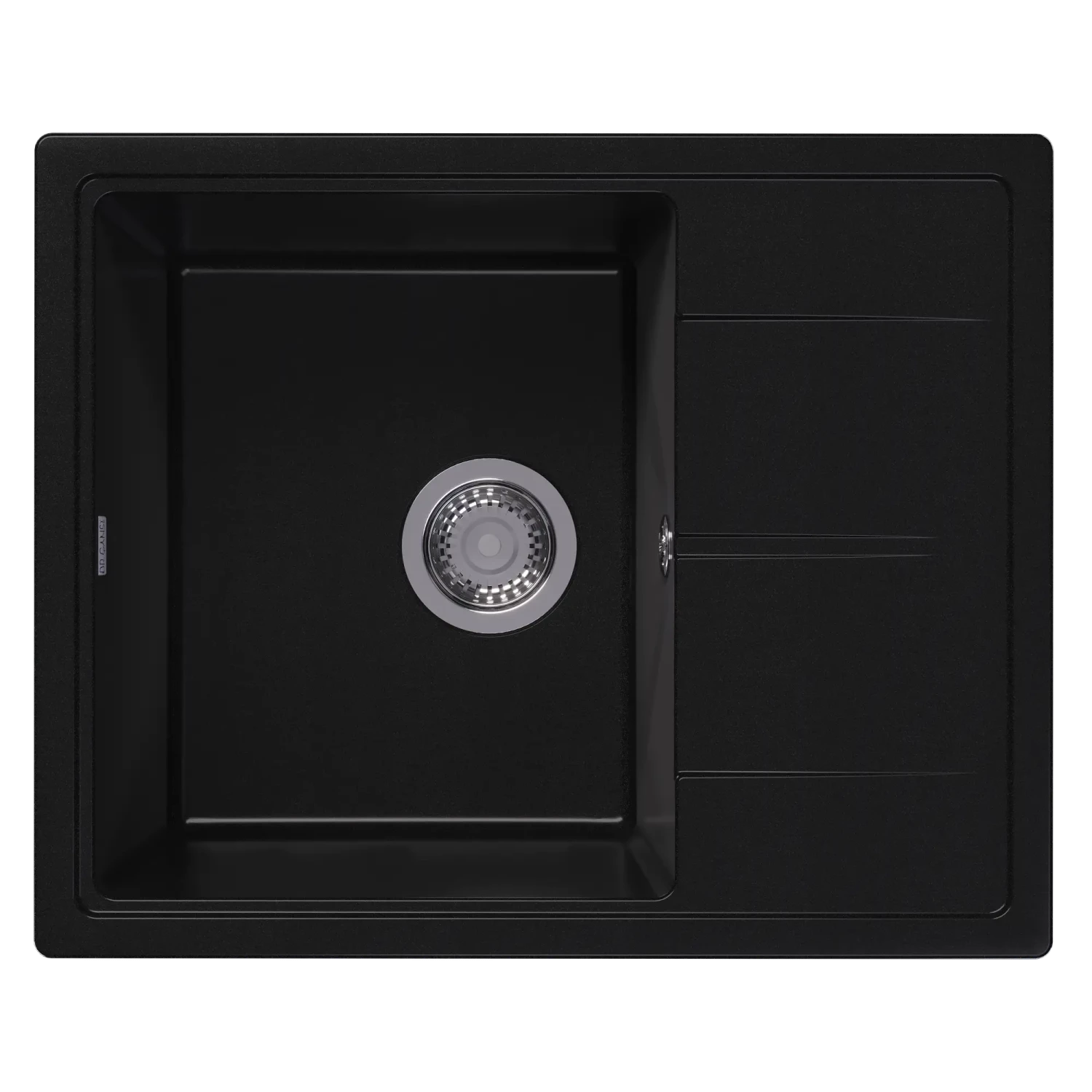Мойка DrGans "Ника" 580, графит СМс (25.070.B0580.411) - фото 1