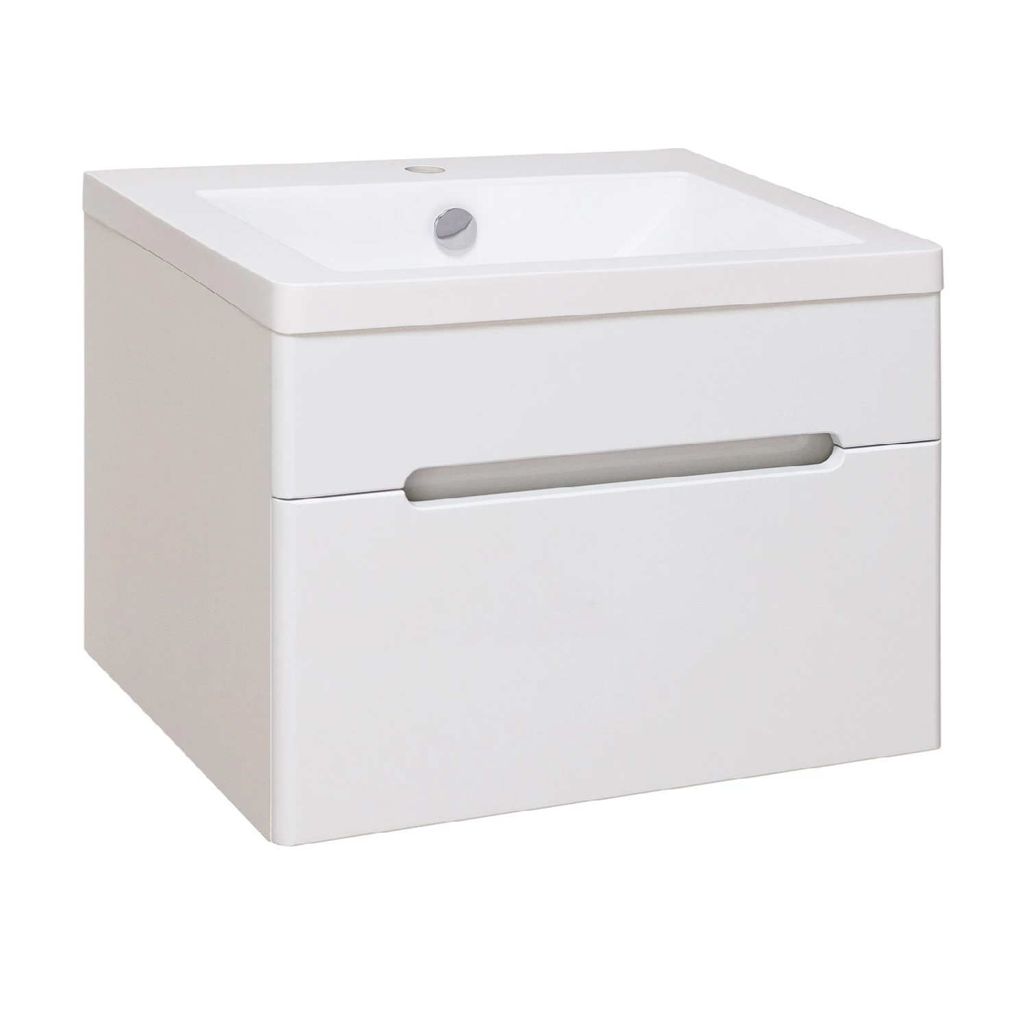 Тумба Runo Парма 60 подвесная 1 ящик под умывальник УТ000001837 (Omega 60) (00000001138) - фото 1