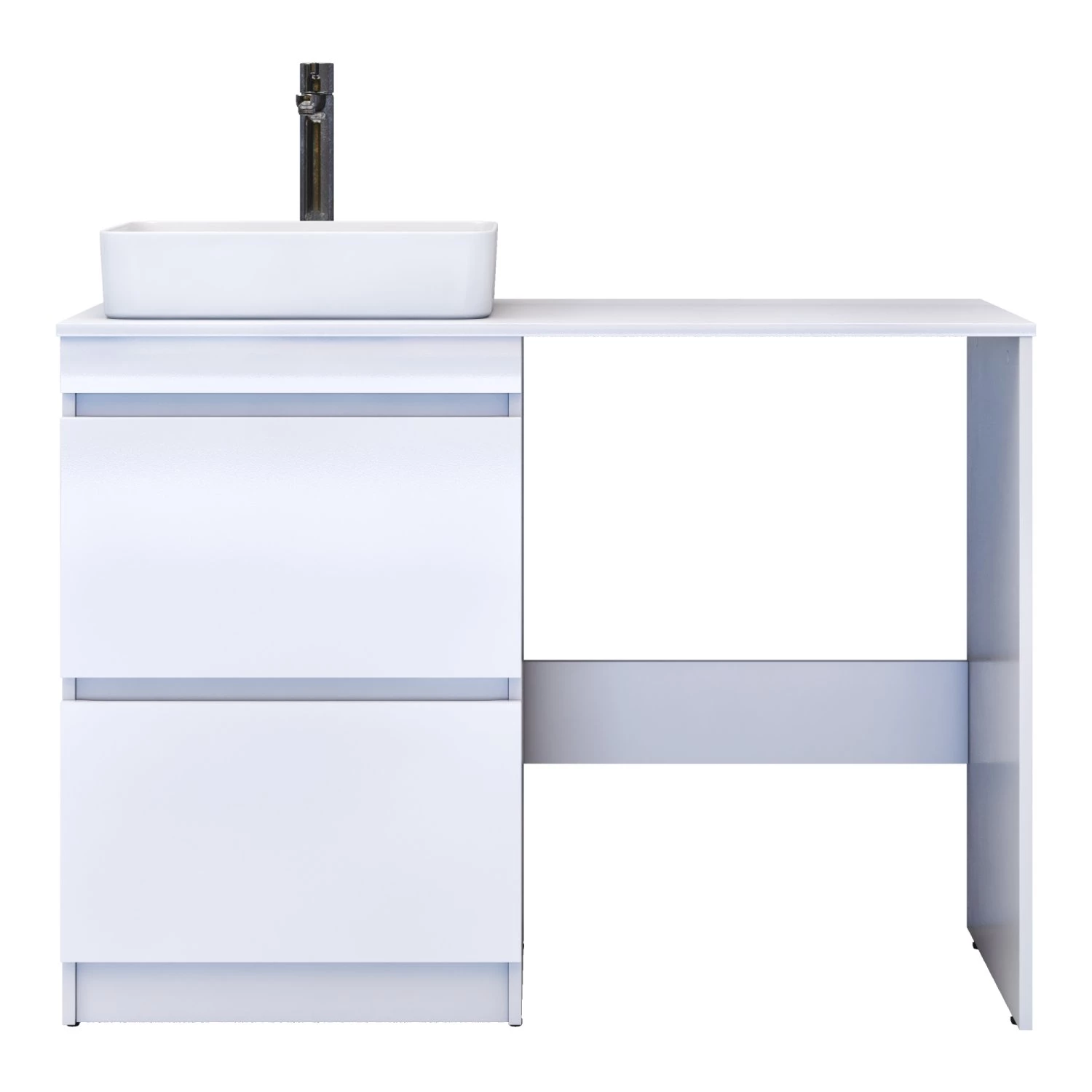 Тумба VIGO Urban 600-0-2 под столешницу st.URB.120 для стиральной машины (tn.URB.60.2Y)