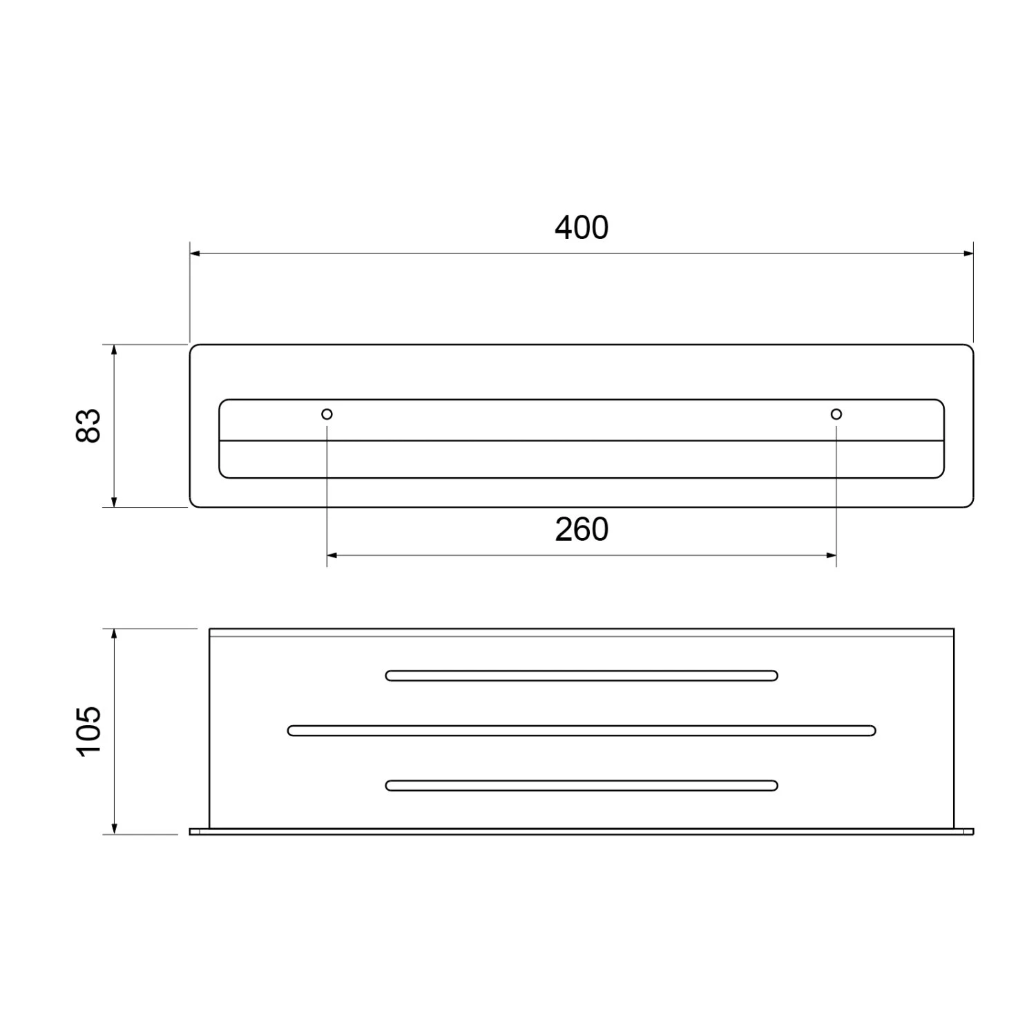 Полка Timo Luiroчерное золото (18580/18) - фото 2