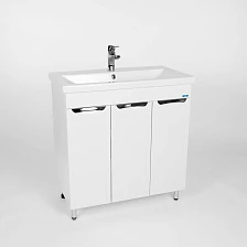 Тумба VIANT "Лима" 3 ств 425х760х820 под раковину .S-UM-COM80/1-w (COMO 80) (VLIM80CO-T3ST)