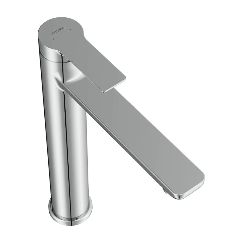 Смеситель для раковины CERSANIT VIBE высокий однорычажный хром (68927) - фото 3