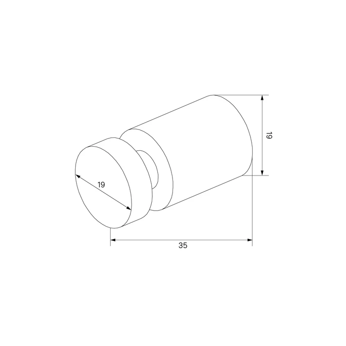 Комплект  одинарных крючков IDDIS Petite, матовое золото (PET2G01i41) - фото 2