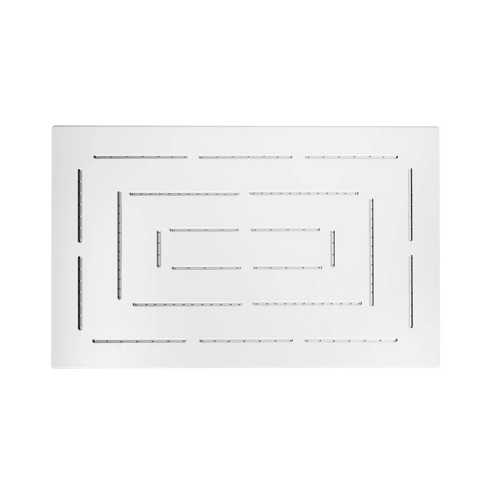 Верхний душ Jaquar Maze 1-режимный, 295х190 мм, белый матовый (OHS-WHM-1637) - фото 1