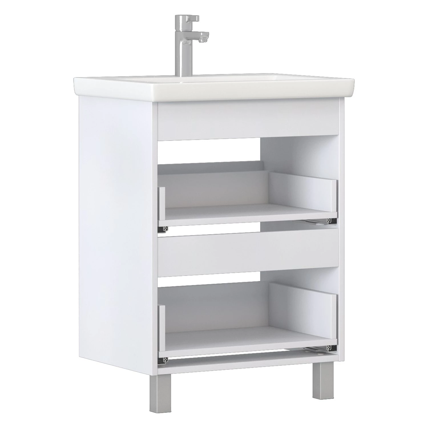 Корпус тумбы VIGO 600-0-2 к фасаду Neo, Glem, Finlay под раковину Ц0000005953 (Como) (265)