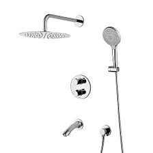 Душевая система Lemark Yeti термостатический для ванны и душа  (LM7822С)