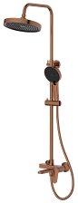 Душевая система BELZ брашированное розовое золото (B24786-2)