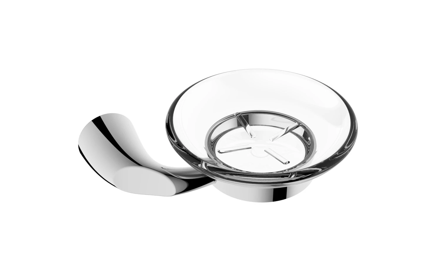 Мыльница стеклянная RUSH Девон (Devon) (DE75411) - фото 1