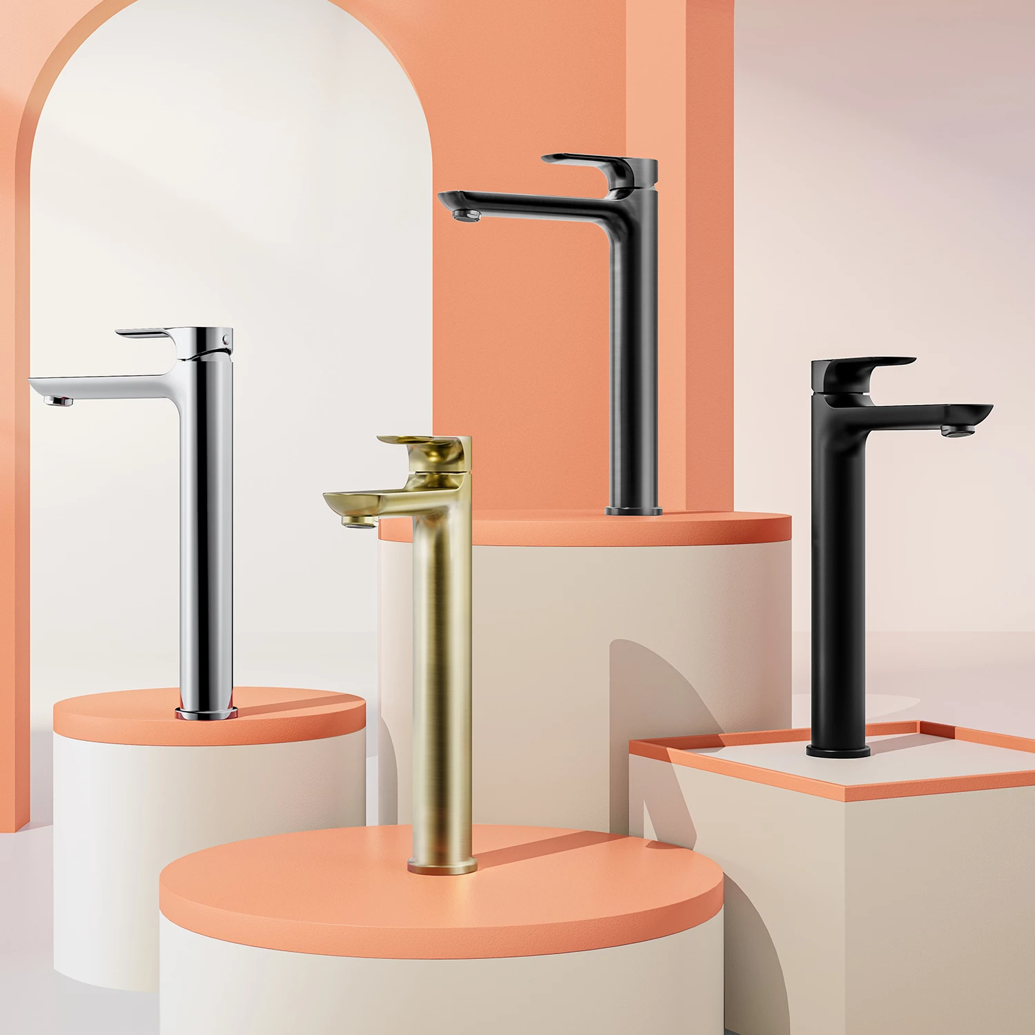 Смеситель Raglo высокий для умывальника  (R03.15) - фото 11