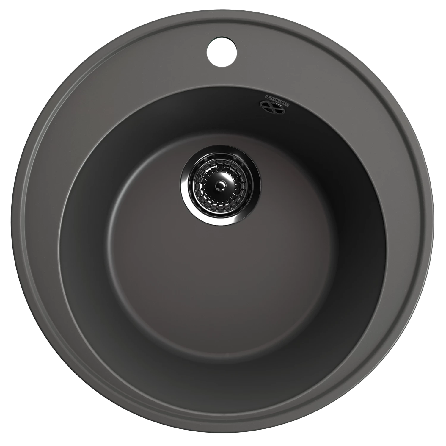 Мойка ULGRAN Quartz асфальт (Nora 485-09) - фото 1